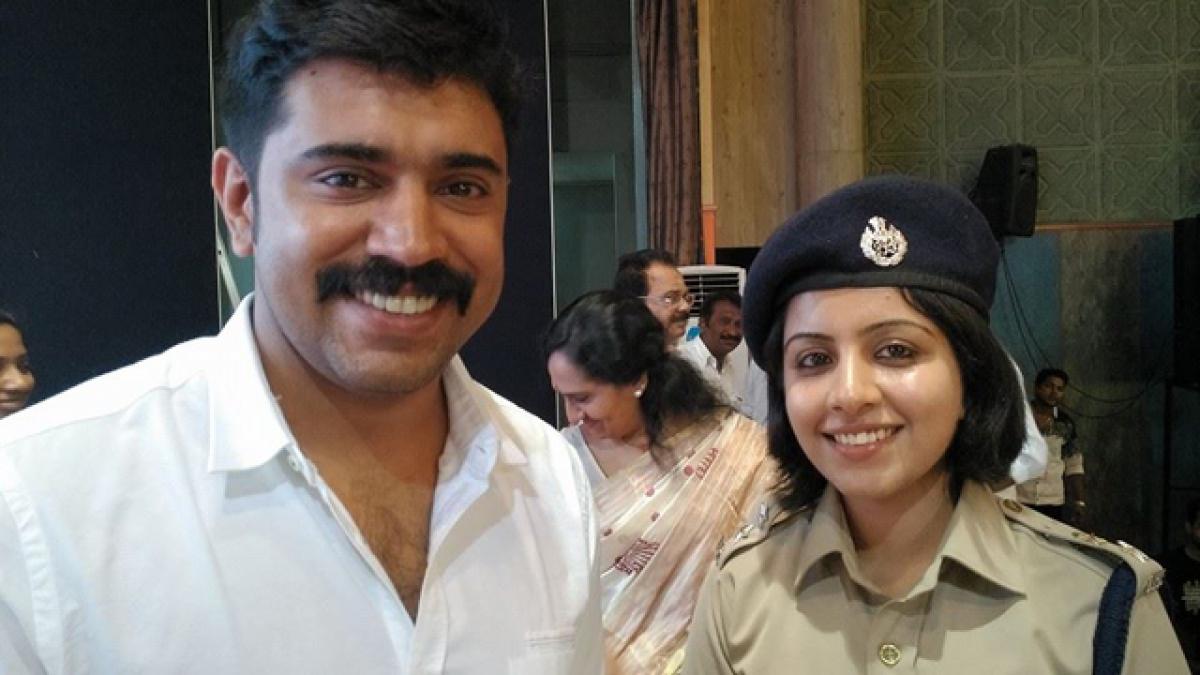 IPS officer Merin Joseph’s photo with actor Nivin Pauly on FB sparks controversy